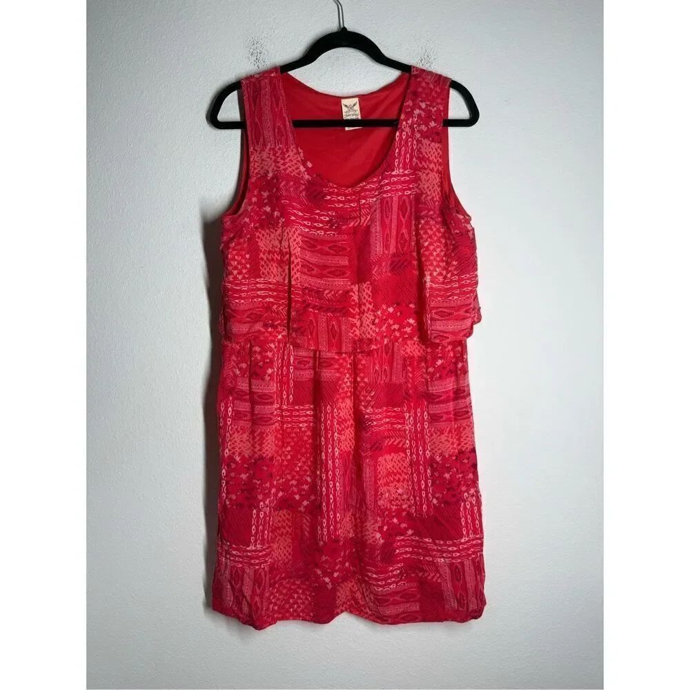Faded Glory Lampshade Dress Pink Size XL 16-18 Youth